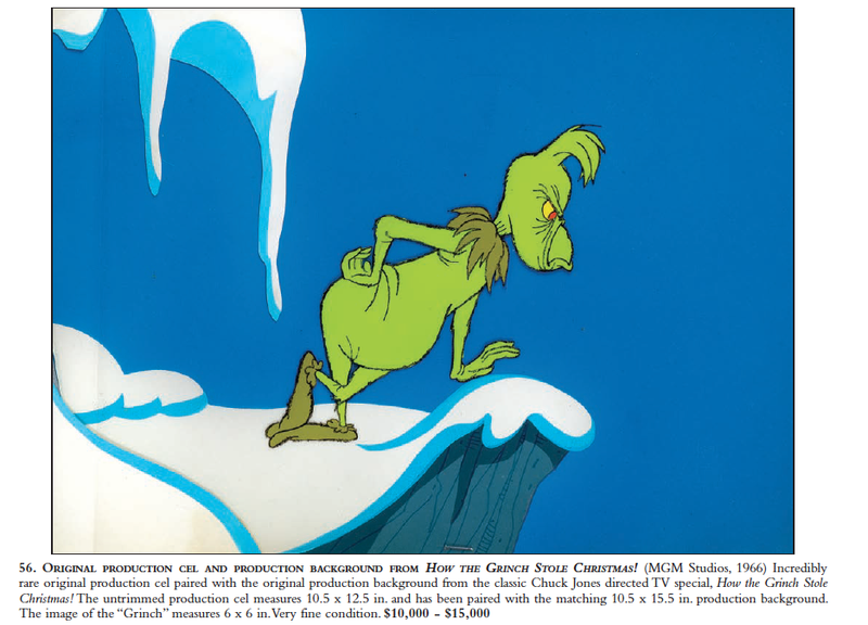Illustration for article titled The Coolest (and Weirdest) Stuff From Today's Animation Art Auction
